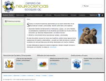 Tablet Screenshot of centrodeneurocienciassociales.org